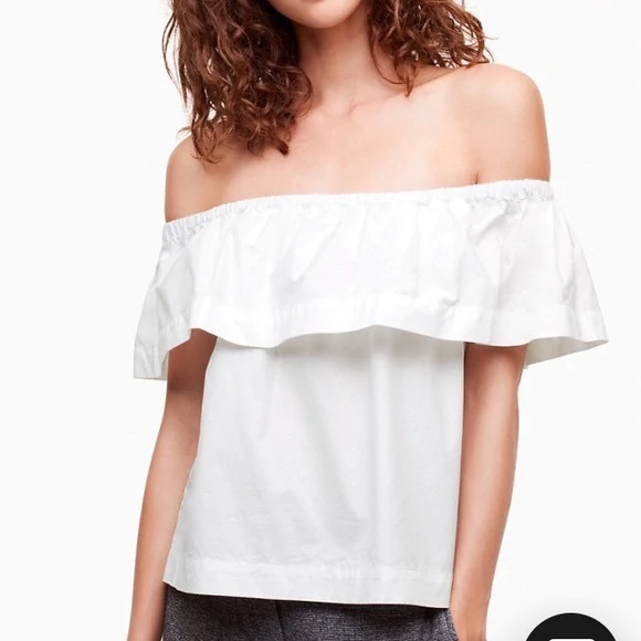Aritzia Tops - ARITZIA / WILFRED / HOLLANDE OFF THE SHOULDER TOP